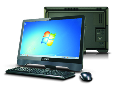 神舟奔驰M20 D3一体电脑 简约桌面新体验