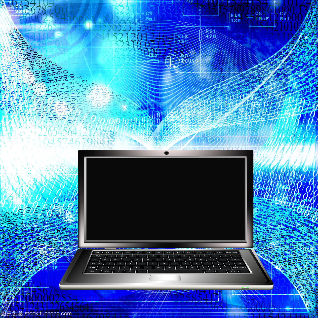 数字时代的孤独 野外环境中的笔记本电脑与互联网连接